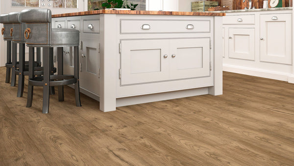 Homelike Select USA flooring in a furnished room