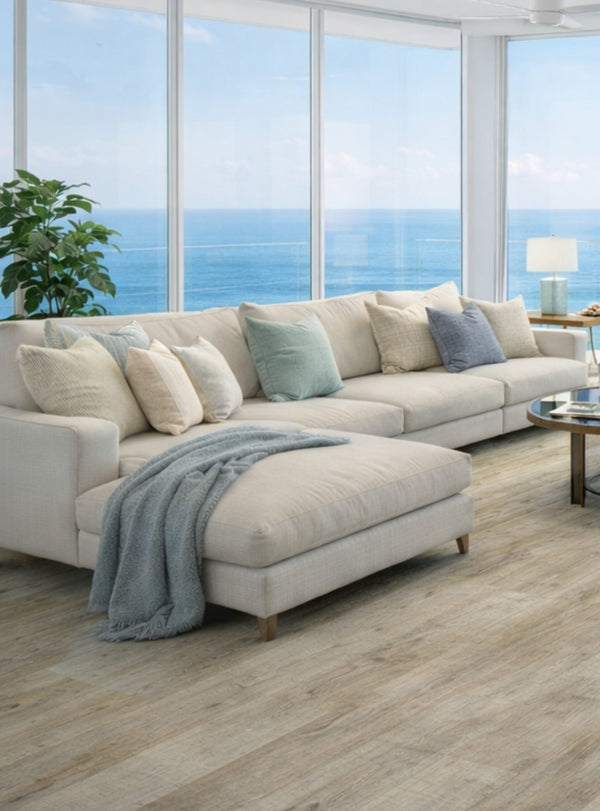 Lexi Ocean View flooring in a furnished room