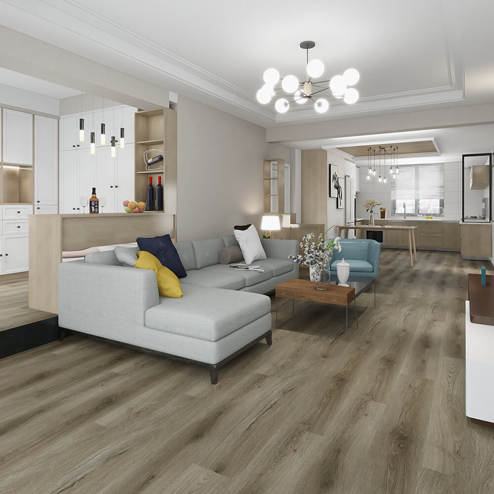 DDC Apex Lux Grey Stone room scene