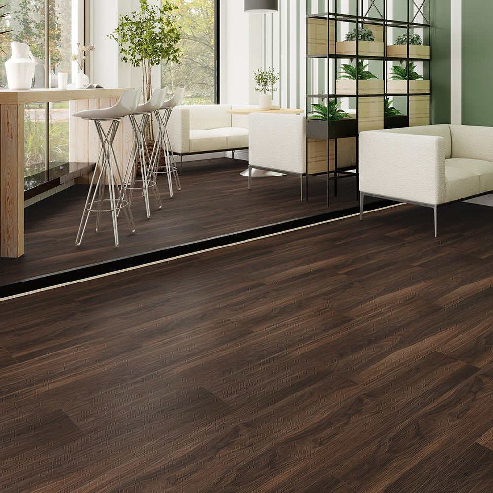 Tempest Aspen New wood-look SPC by DDC, room scene
