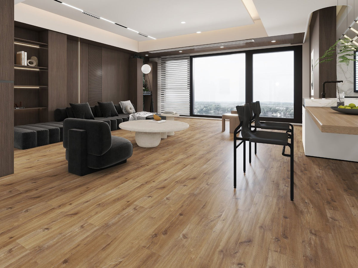Citrine – DYAR Builder wood-look SPC, room scene