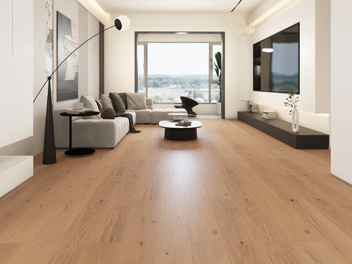 Blanco – DYAR Genesis wood-look SPC, room scene