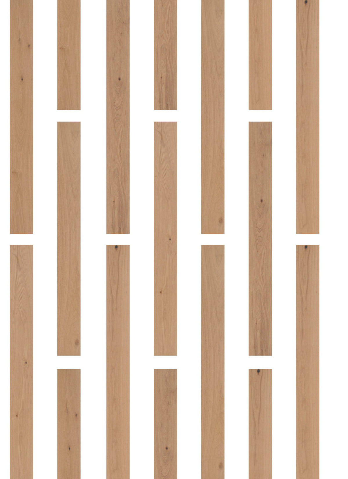 Blanco – DYAR Genesis wood-look SPC, plank layout