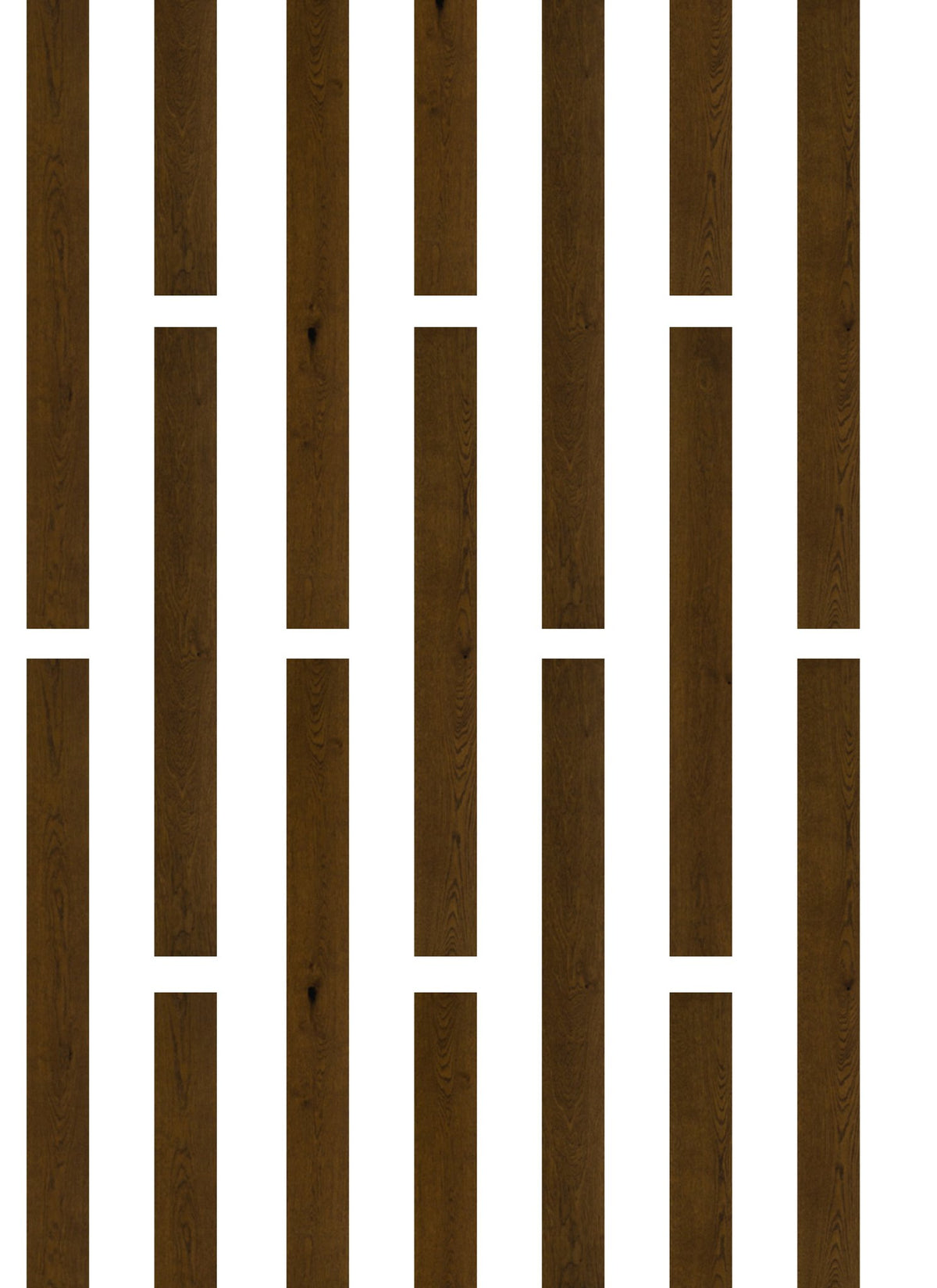 Brown Madder – DYAR Genesis wood-look SPC, plank layout