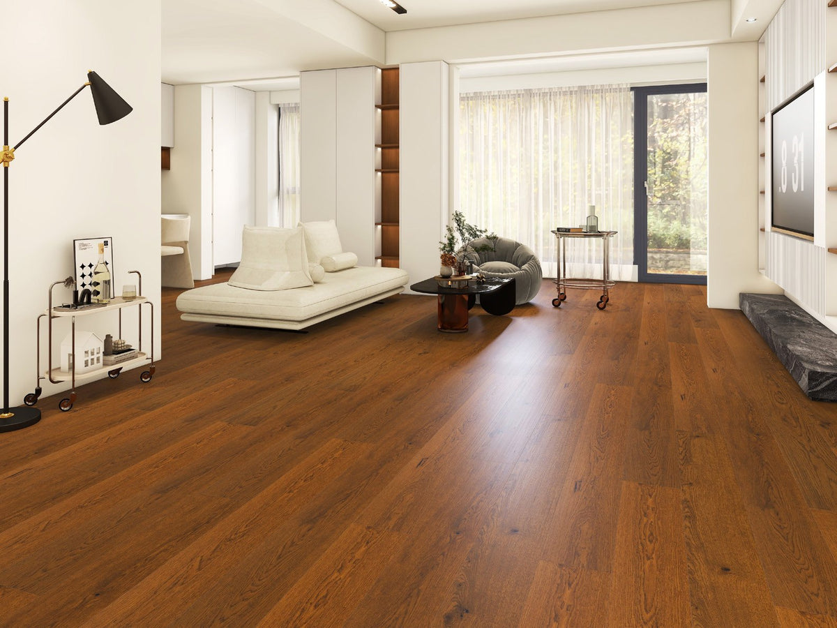 Carmel – DYAR Genesis wood-look SPC, room scene
