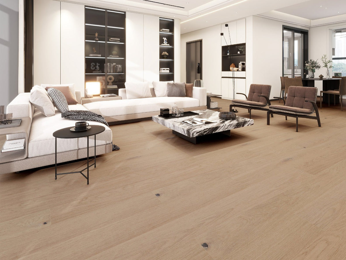 Frost – DYAR Genesis wood-look SPC, room scene