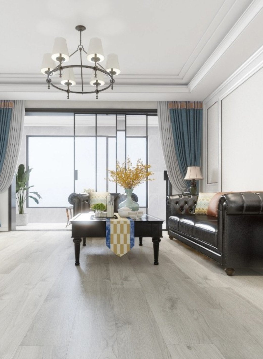 Galileo – DYAR NASA wood-look SPC, room scene