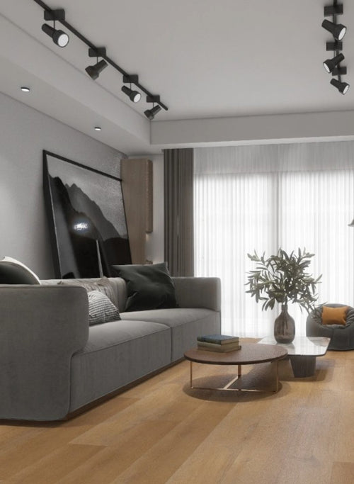 Maven – DYAR NASA wood-look SPC, room scene