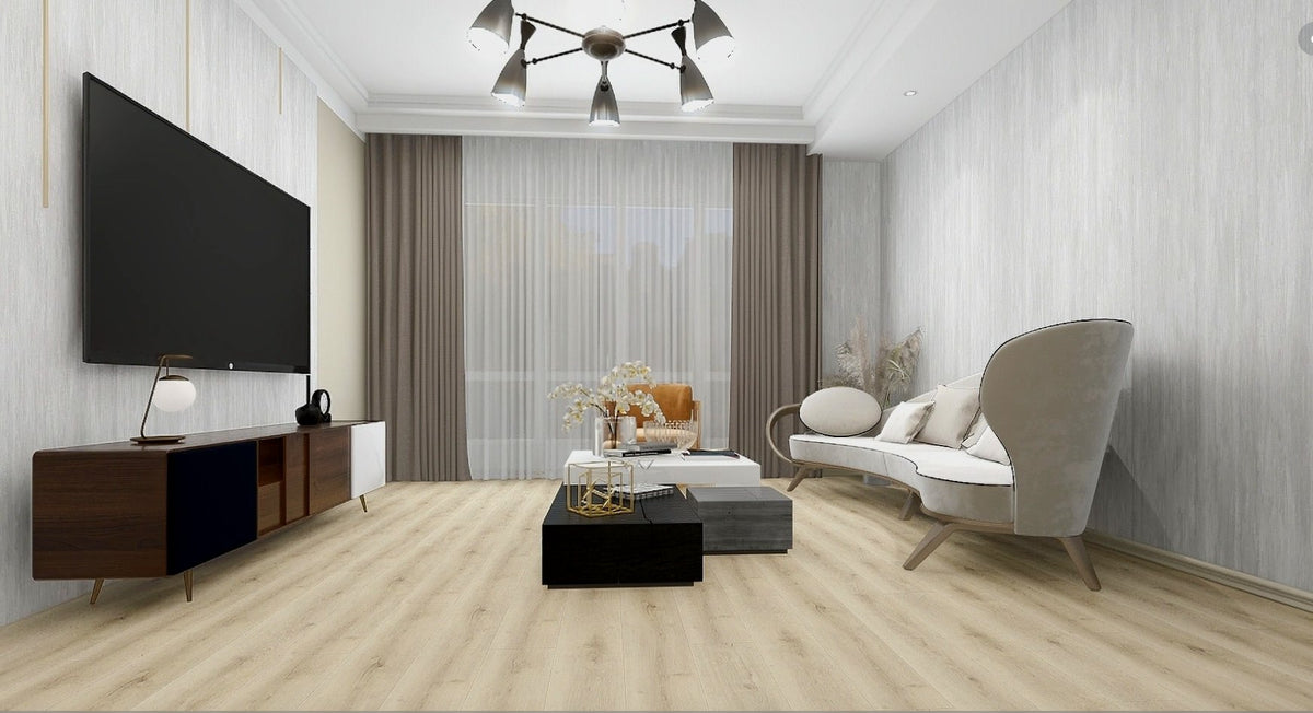 Amelia Oak – DYAR New Mountain wood-look SPC, room scene, second view