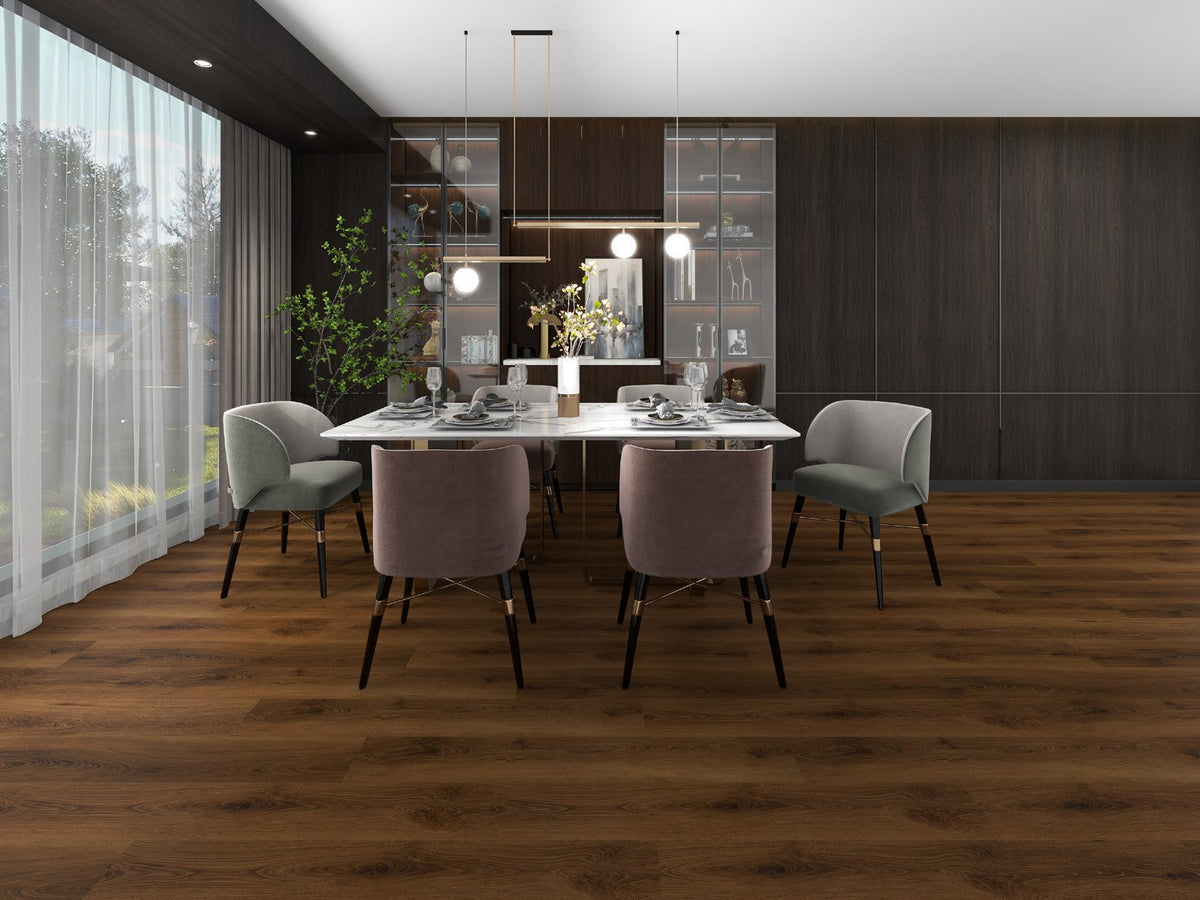 Walnut – DYAR New Mountain wood-look SPC, room scene