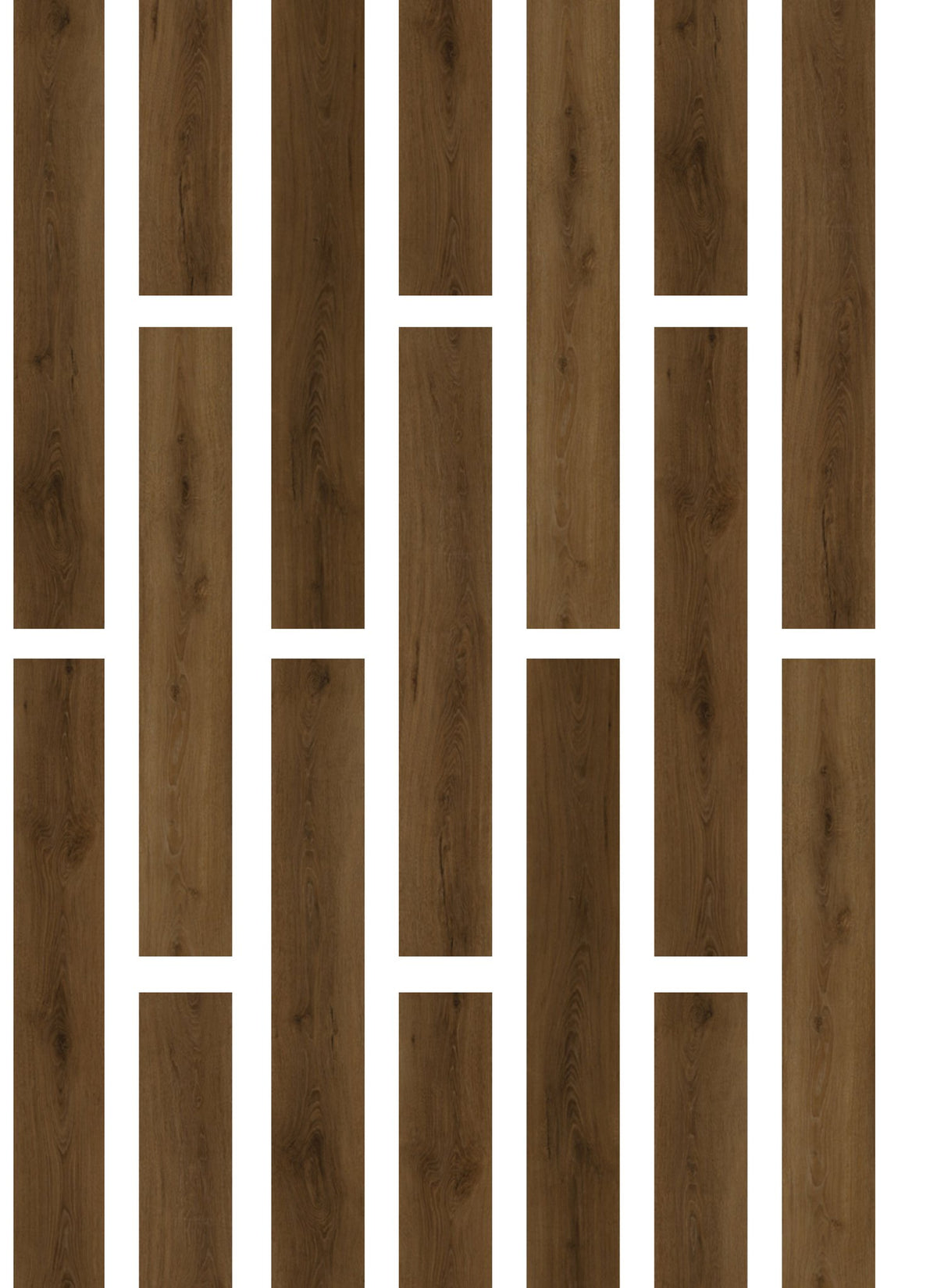 Walnut – DYAR New Mountain wood-look SPC, plank layout