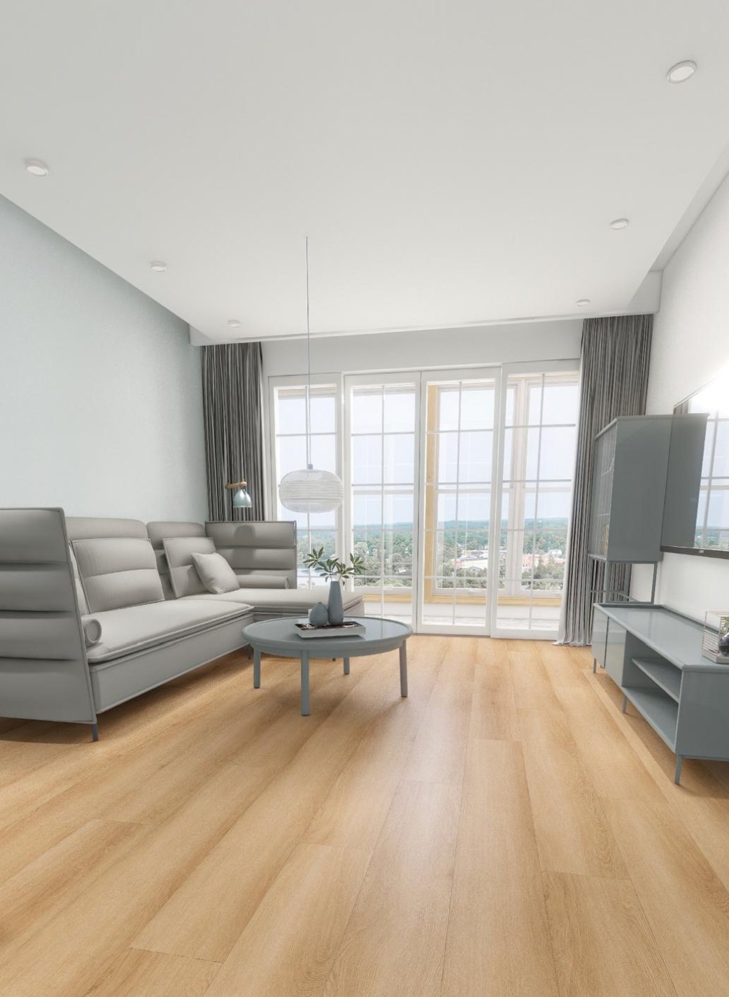 Mercury – DYAR Planet wood-look SPC, room scene