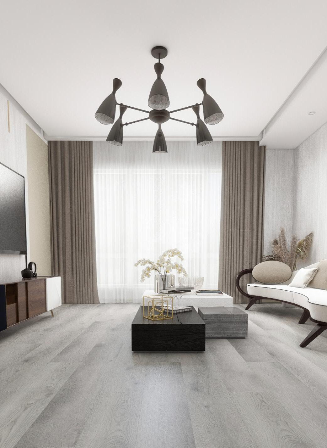 Saturn – DYAR Planet wood-look SPC, room scene
