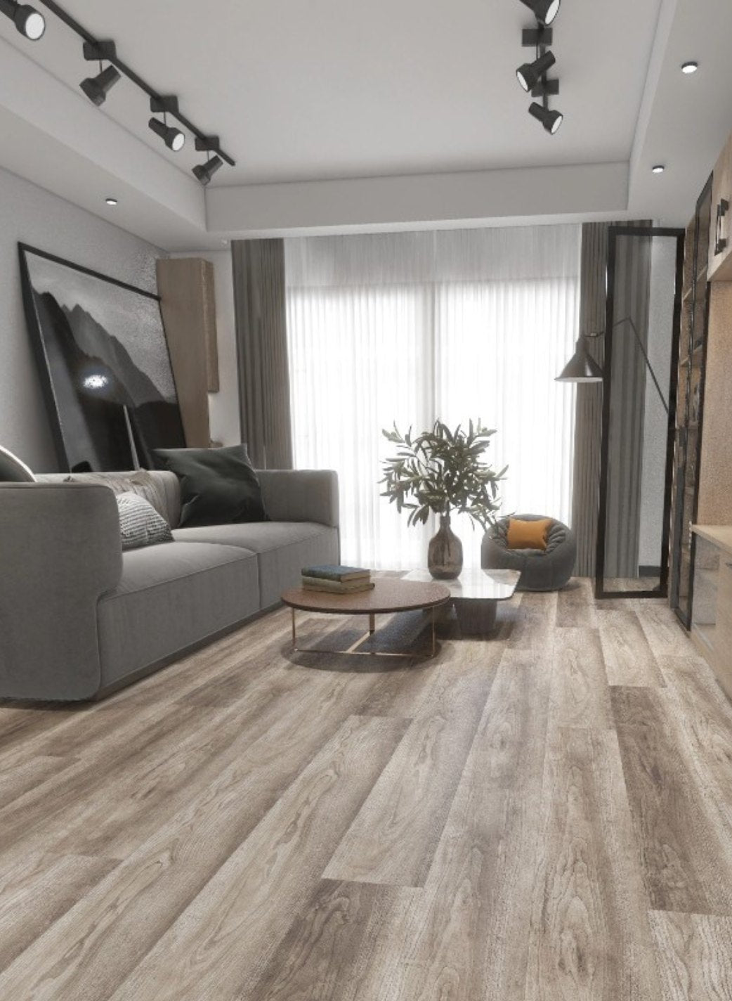 Ares – DYAR Roman wood-look SPC, room scene