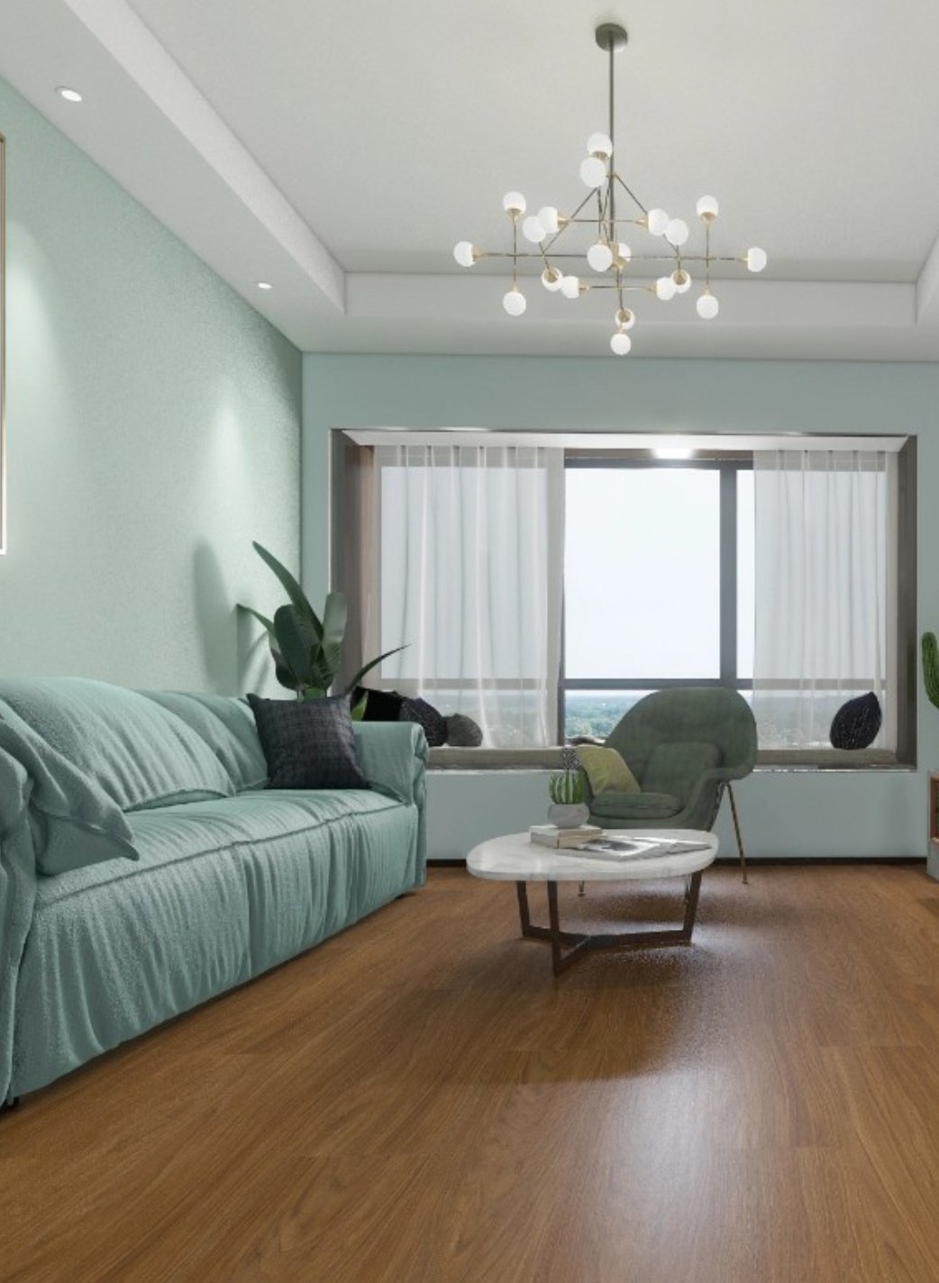 Artimes – DYAR Roman wood-look SPC, room scene