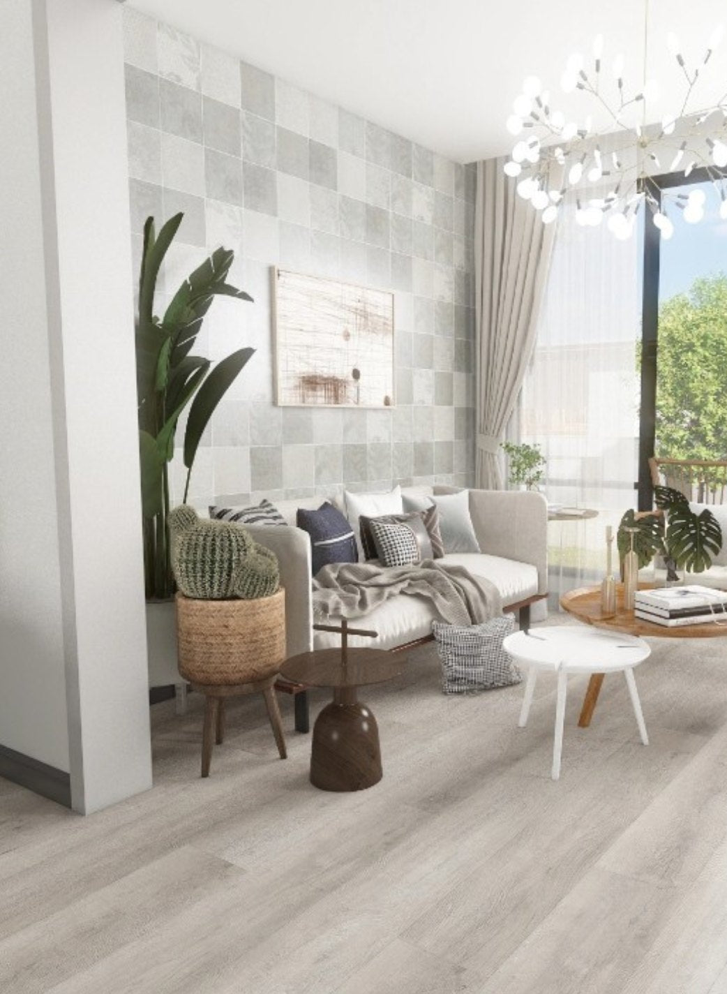 Athena – DYAR Roman wood-look SPC, room scene