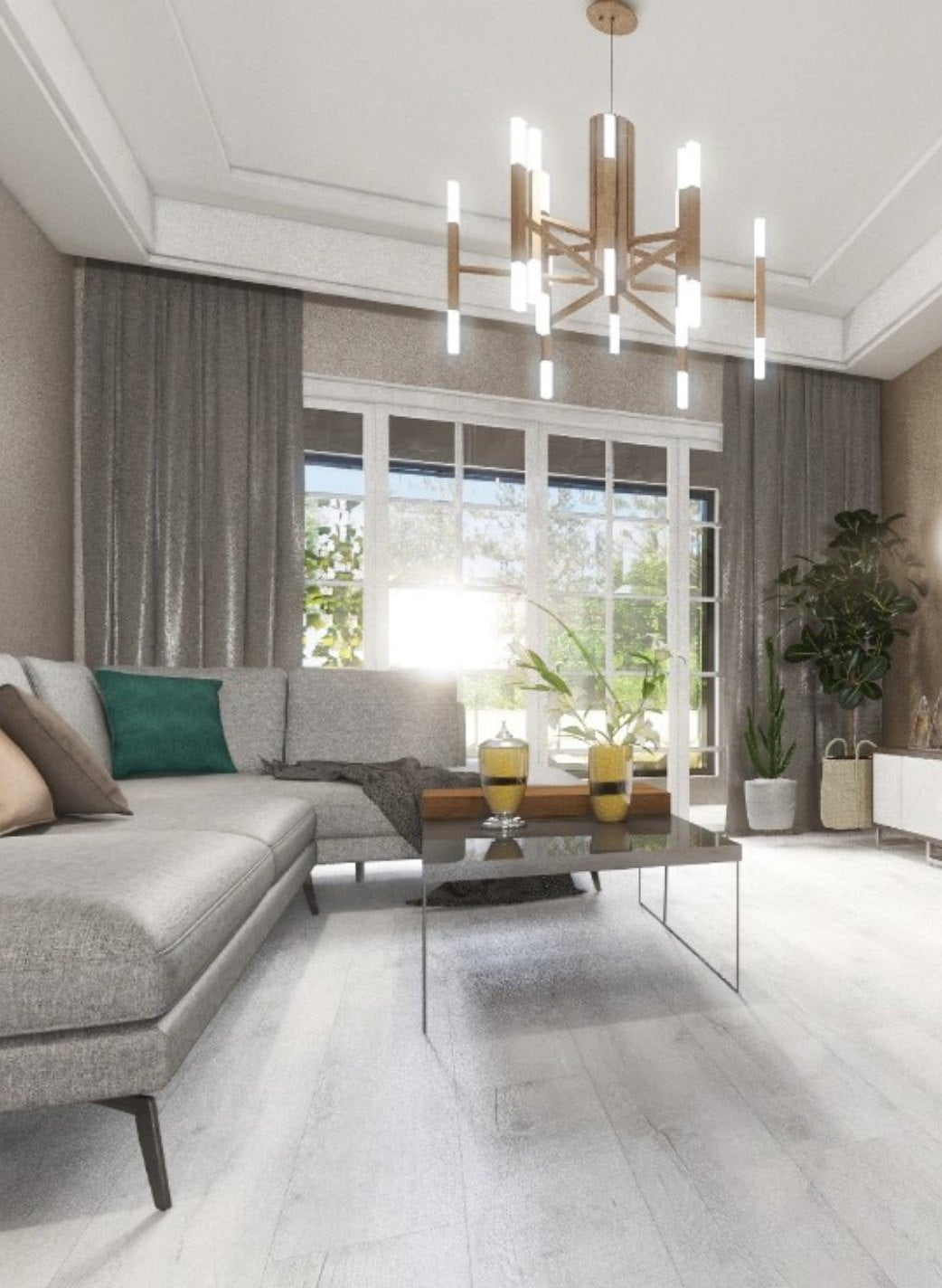 Helios – DYAR Roman wood-look SPC, room scene