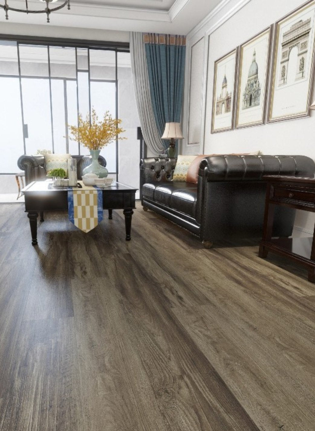 Hera – DYAR Roman wood-look SPC, room scene