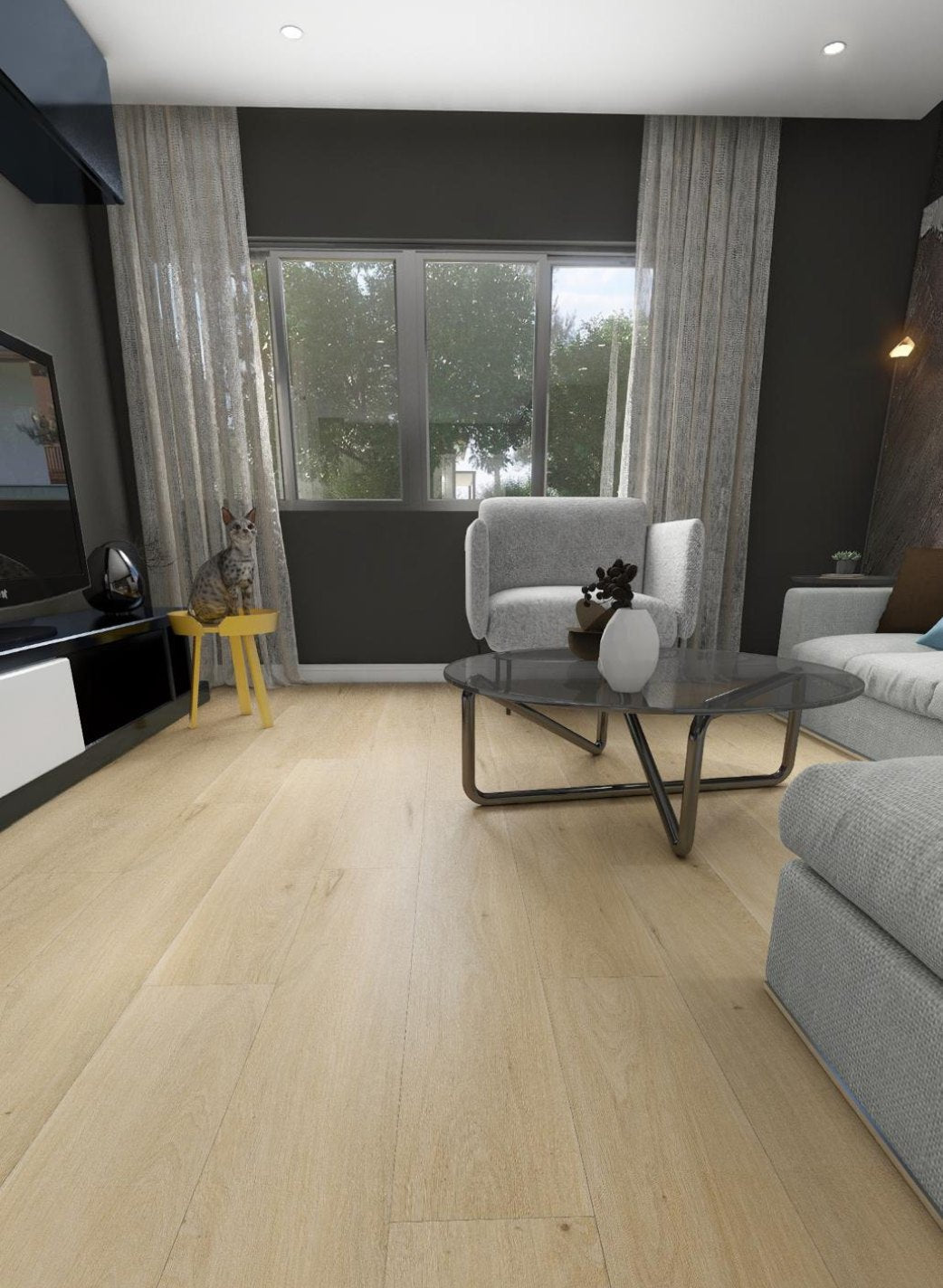 Zeus – DYAR Roman wood-look SPC, room scene