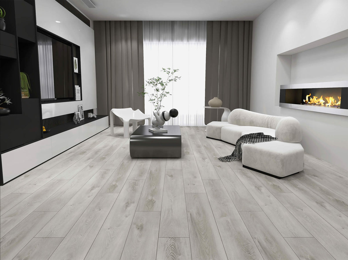 Lake Lanier Lite AR wood-look SPC by Homelike, room scene