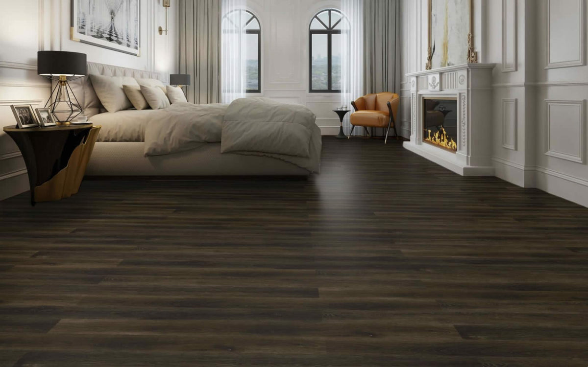 Nightfall Hills AR wood-look SPC by Homelike, room scene