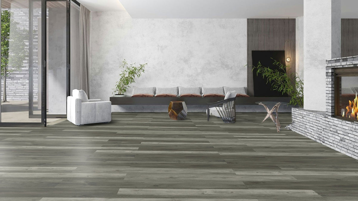 Regent CC wood-look SPC by Homelike, room scene