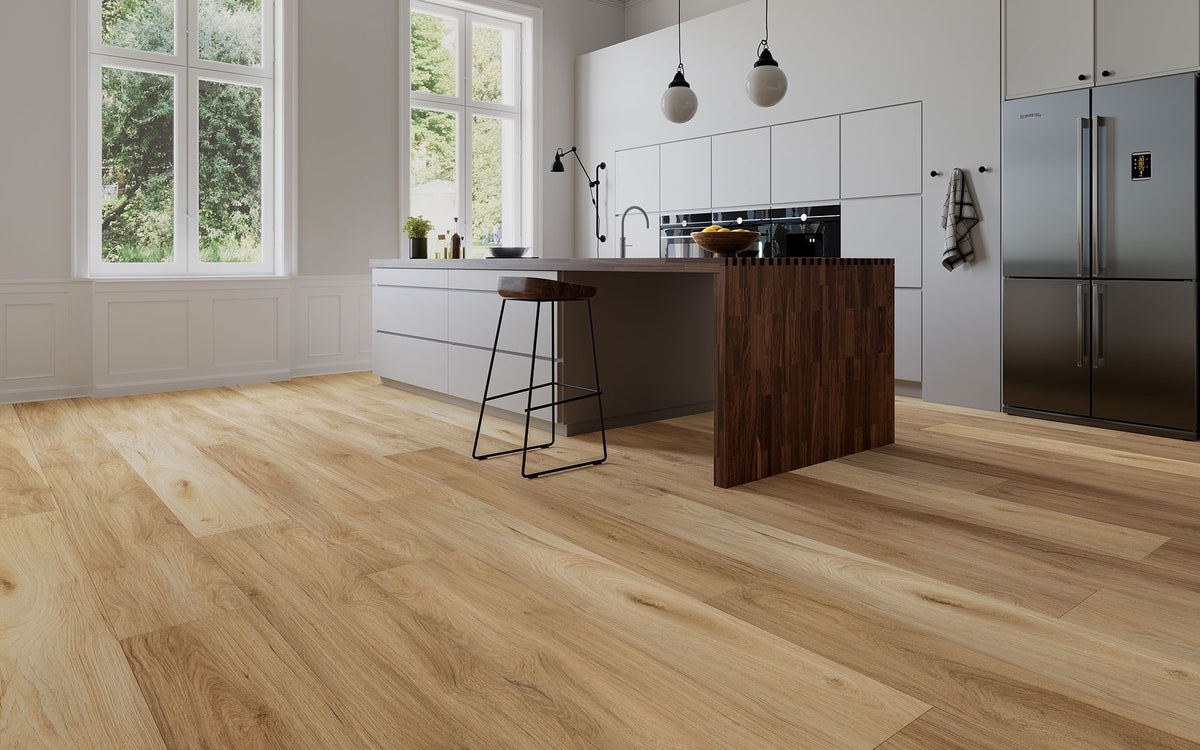 Coastal Dunes Premium SHIELD4MAX wood-look SPC by Homelike, room scene