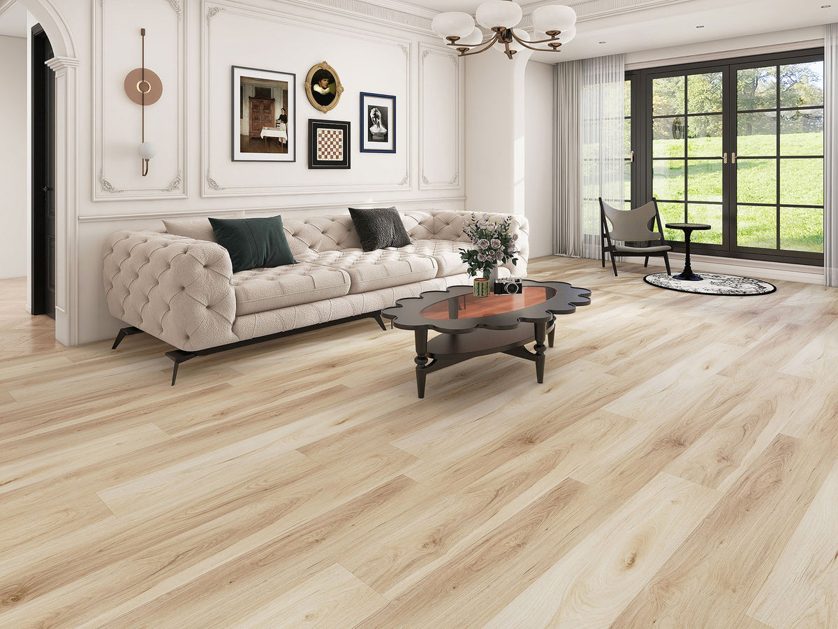 Royal Sands Premium SHIELD4MAX wood-look SPC by Homelike, room scene