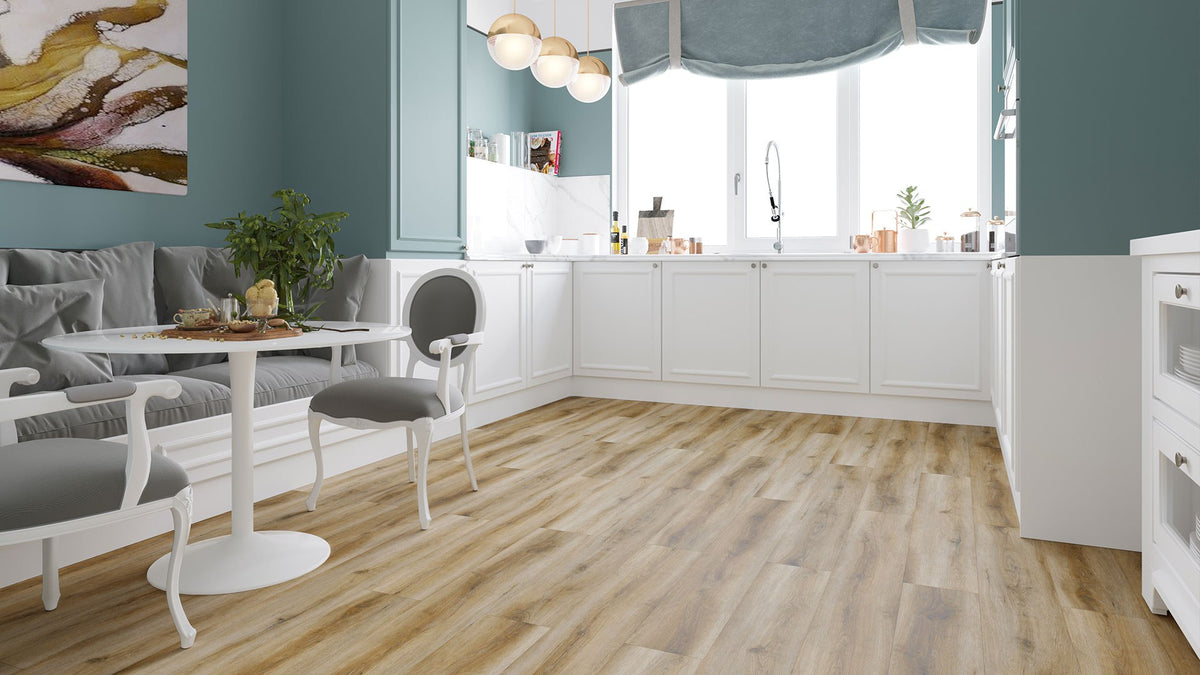 Denali Sands Pro Max wood-look SPC by Homelike, room scene