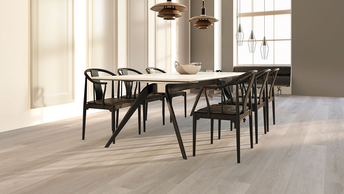 Glacier Lake Pro Max wood-look SPC by Homelike, room scene