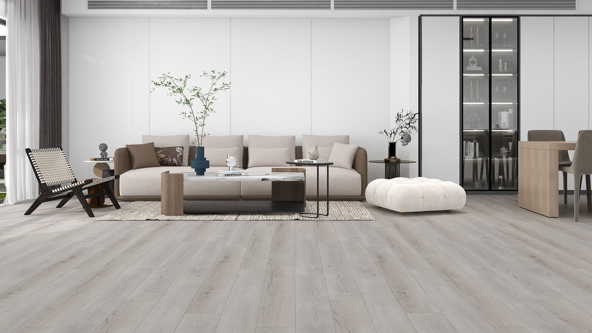 Olympic Pro Max wood-look SPC by Homelike, room scene