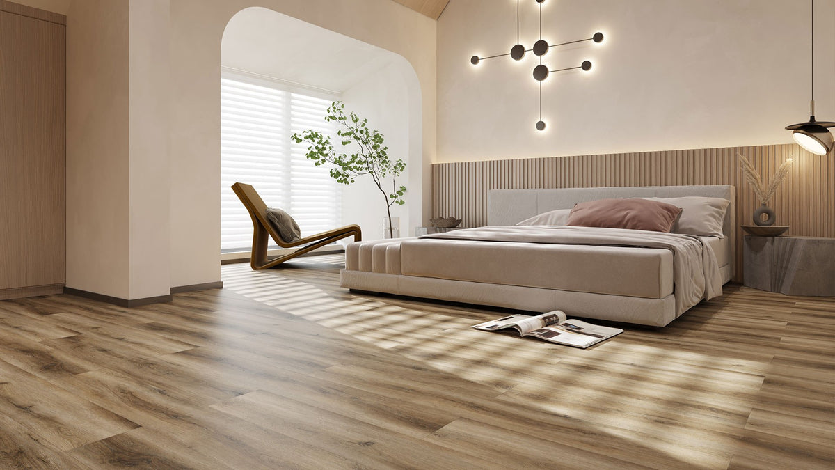 Sierra Forest Pro Max wood-look SPC by Homelike, room scene