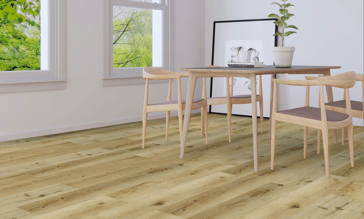 Cherry Point Select USA wood-look SPC by Homelike, room scene