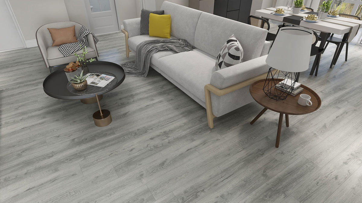 Cumberland Select USA wood-look SPC by Homelike, room scene