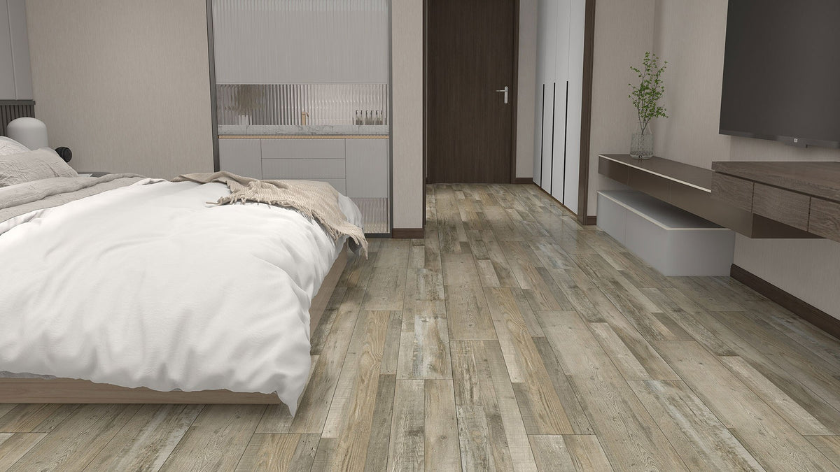Everstill Forest Select USA wood-look SPC by Homelike, room scene