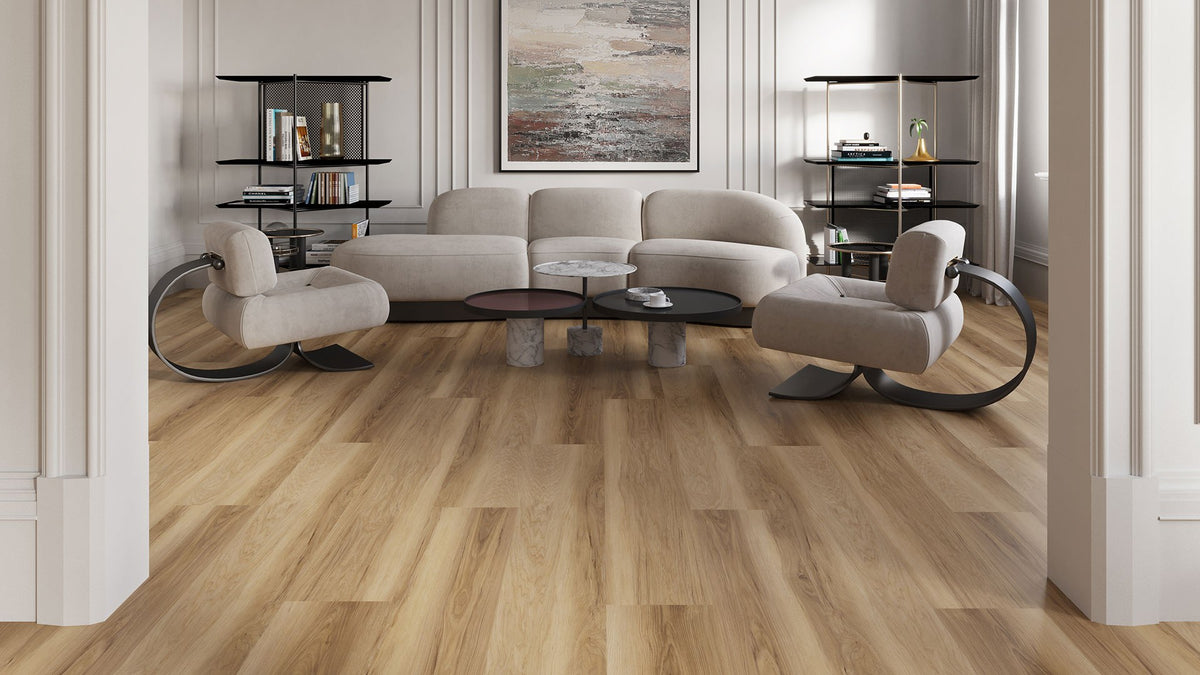 Springbrook WG wood-look WPC by Homelike, room scene