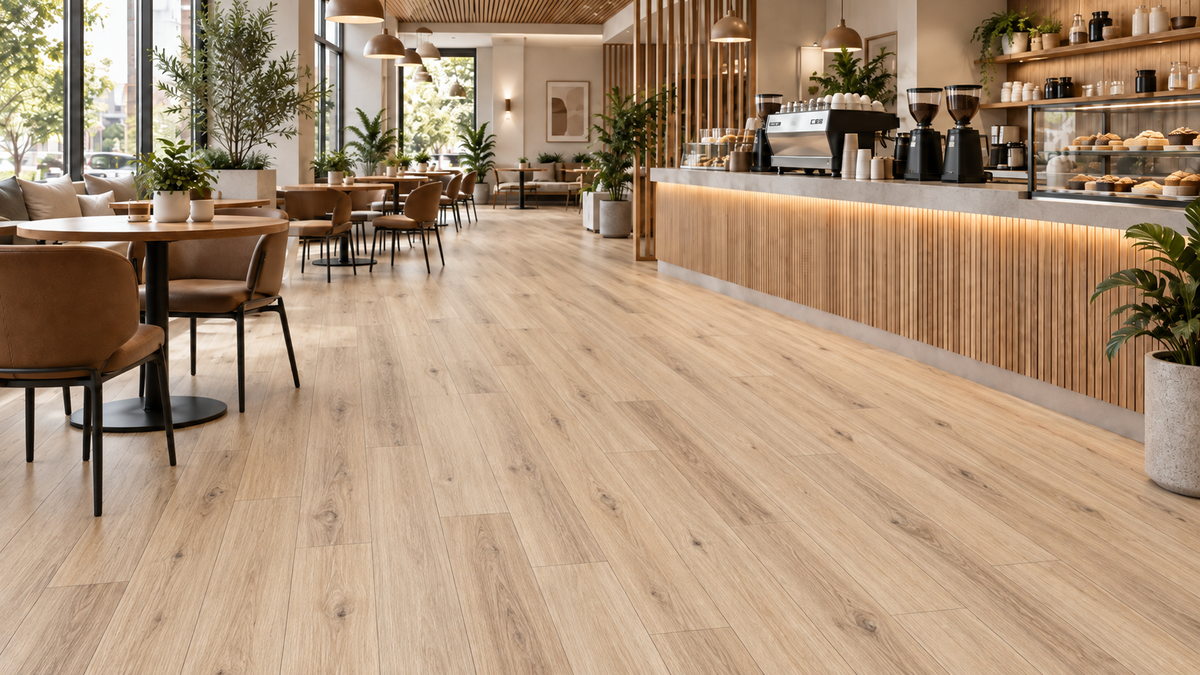 Pausa Hickory Adhere glue-down wood-look by Lexi