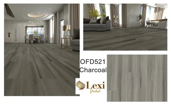 Charcoal Ocean View wood-look SPC by Lexi