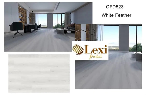 White Feather Ocean View wood-look SPC by Lexi