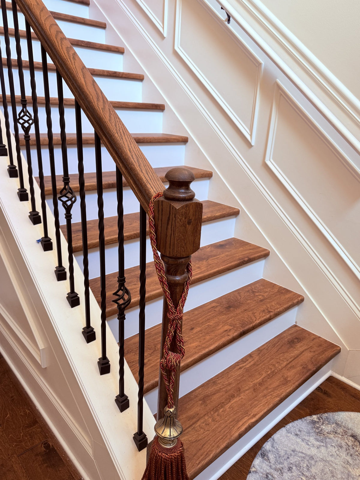 Wood-look LVP stairs, Fairburn