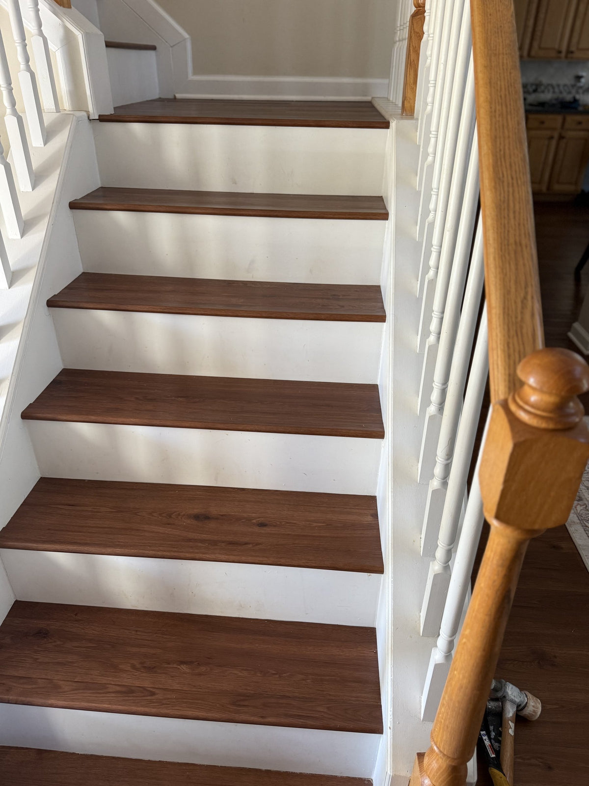 Stairs project in Kennesaw, before photo 2