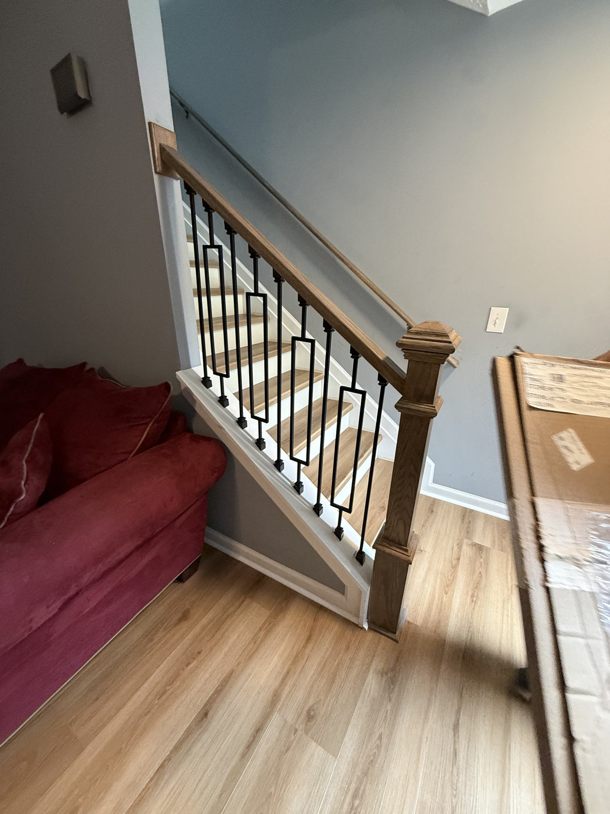 Floors and stairs project in Lawrenceville, after photo 1