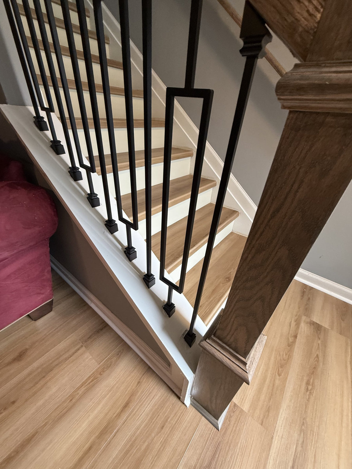Floors and stairs project in Lawrenceville, after photo 3