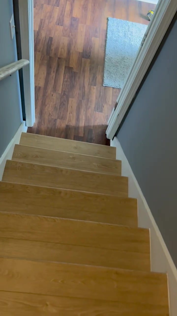 Floors and stairs project in Lawrenceville, after photo 2