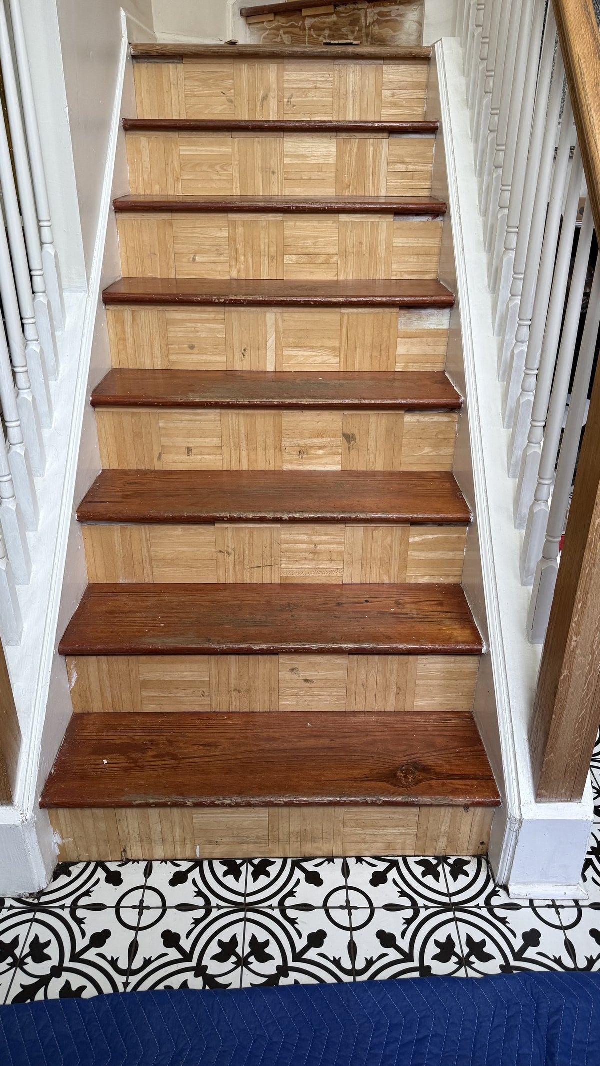 Stairs project in Lawrenceville, before photo 1