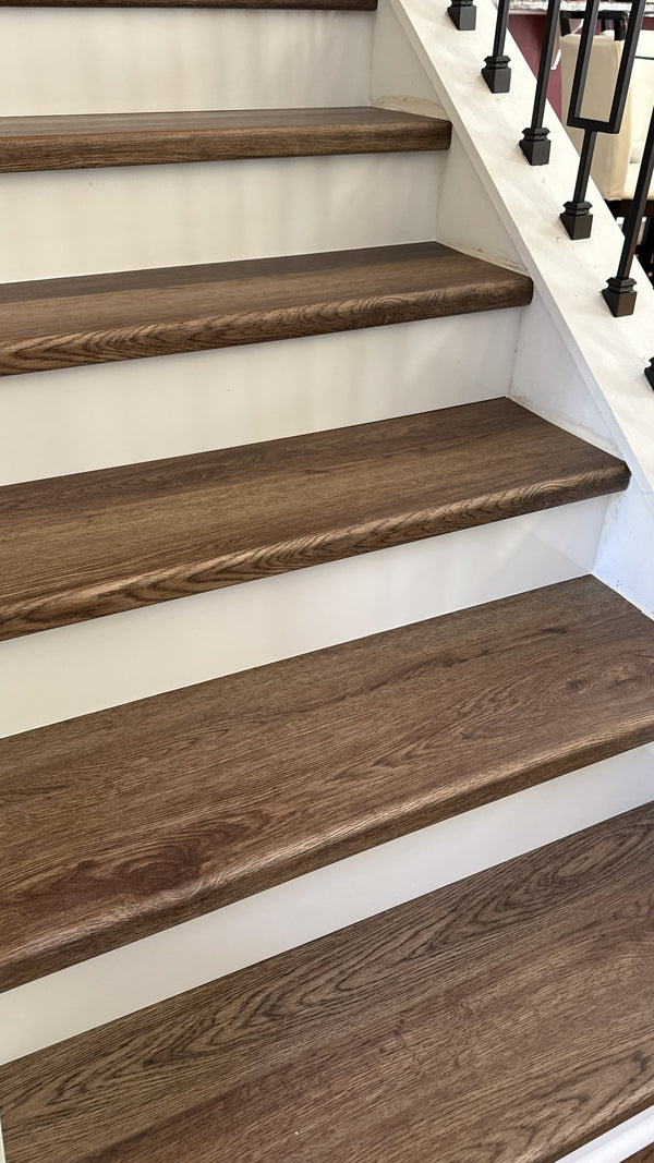 Wood-look LVP stairs, Lawrenceville