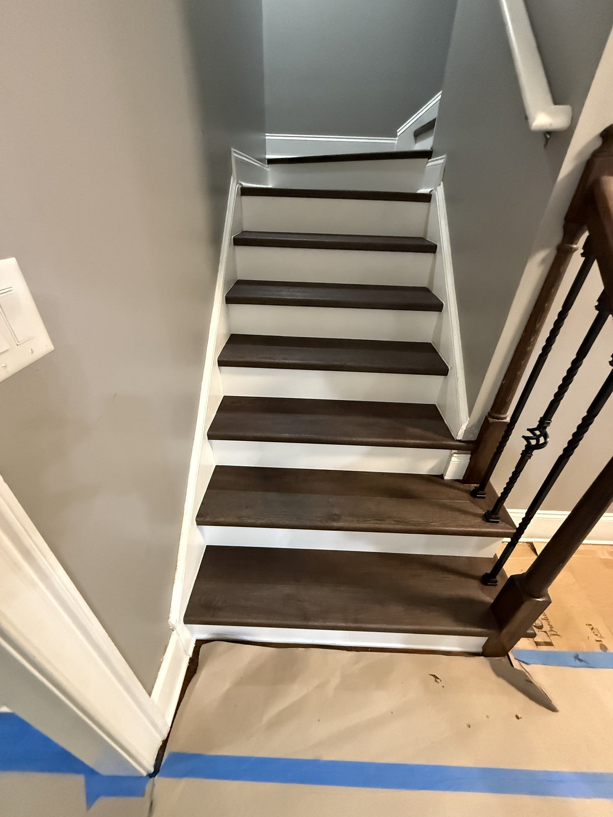 Stairs project in Loganville, after photo 10