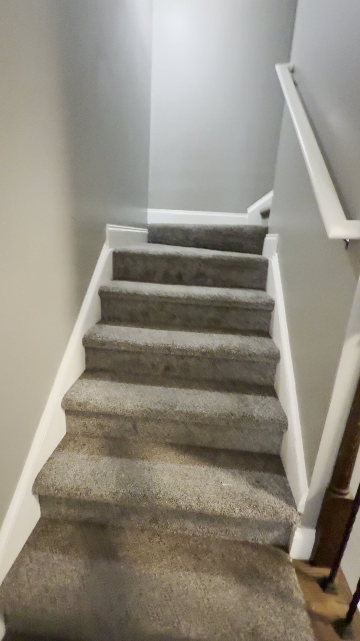 Stairs project in Loganville, before photo 1