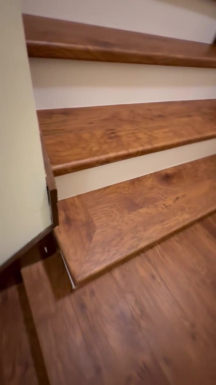 Floors and stairs project in Marietta, after photo 1