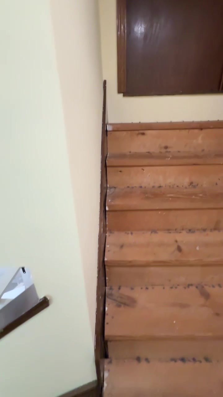 Floors and stairs project in Marietta, before photo 3